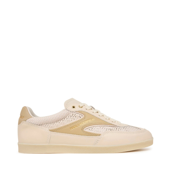 Karl Lagerfeld Baskets Kandidate Mesh Mix - 37 Beige- Ref 153 €