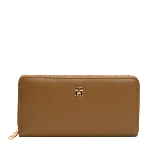 Tommy Hilfiger Portefeuille fermeture clair Icon - U Brun- Ref 52 €