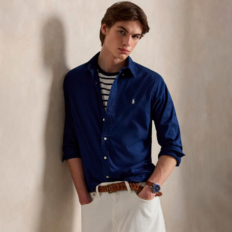 camisa-custom-fit-de-sarga-ligera