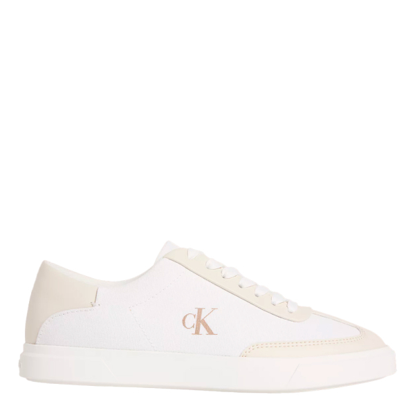 Calvin Klein Baskets en toile Brooke avec logo distinctif - 40 Blanc- Ref 63 €