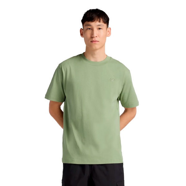 New Balance Vtements de sport Vert - T-shirt en coton Athletics - M - Ref 45 €
