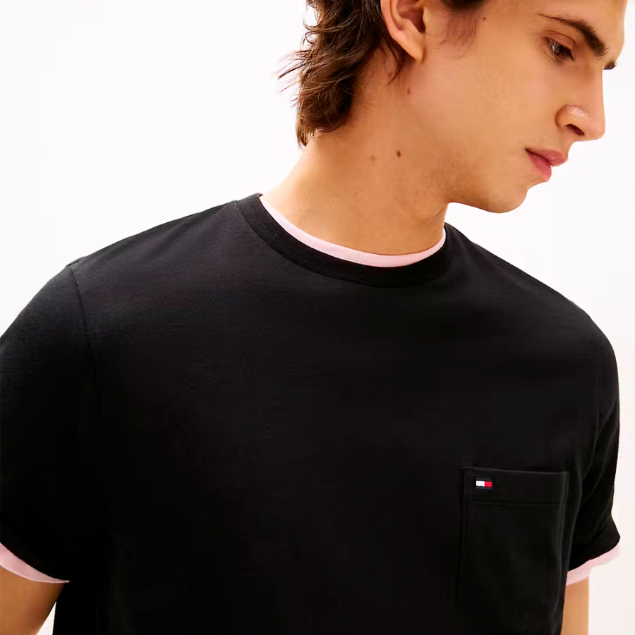 t-shirt-en-maille-a-col-rond