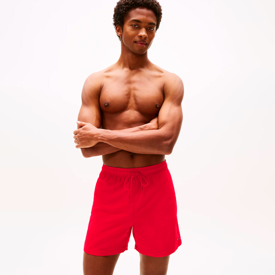 mid-length-swimsuit-with-embroidered-logo