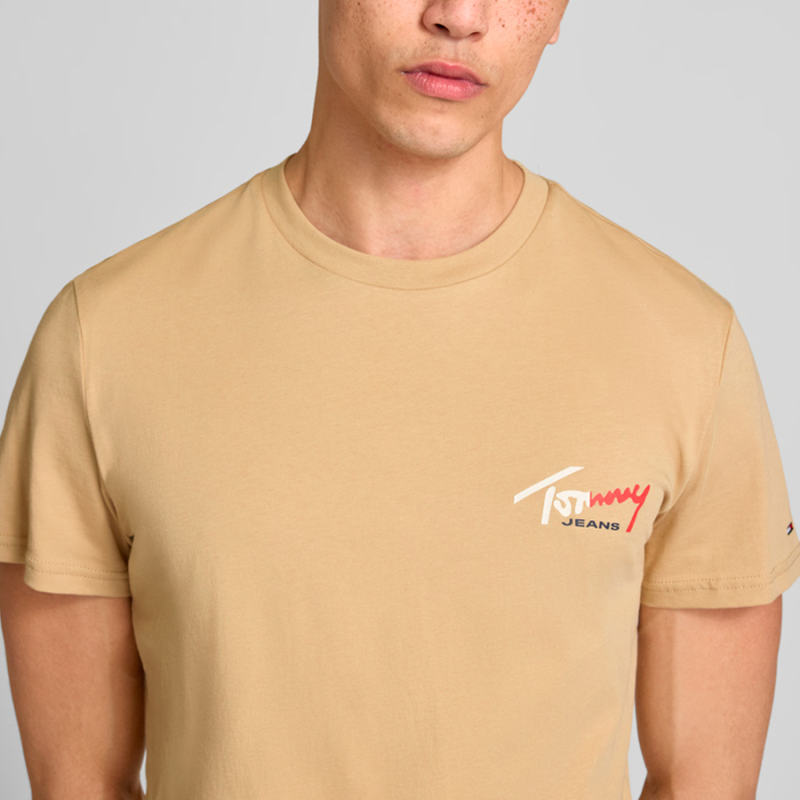 t-shirt-en-maille-fine-avec-logo t-shirt-en-maille-fine-avec-logo