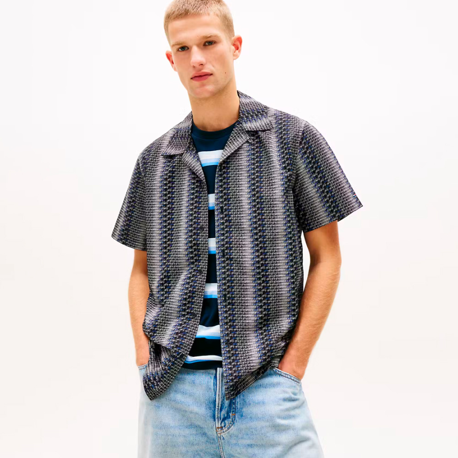 camicia-a-maniche-corte-con-stampa