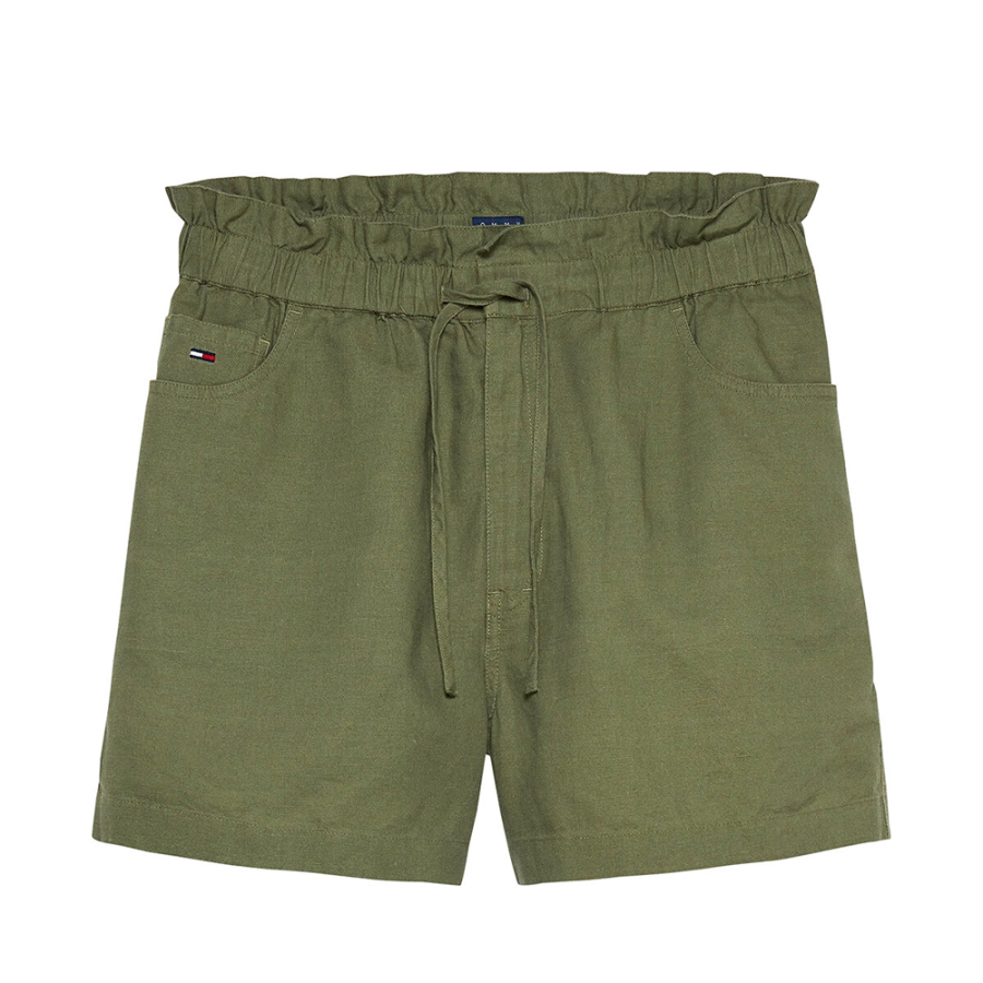 shorts-mit-funf-taschen-aus-leinenmischung