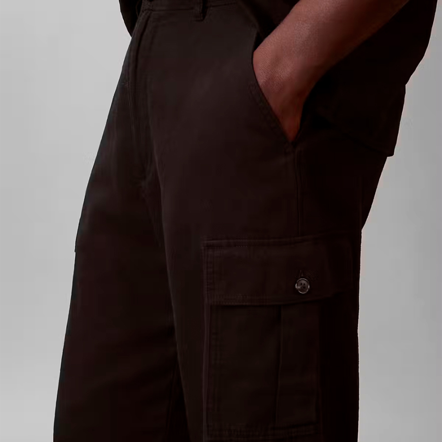 pantalon-cargo-droit-et-ample-en-melange-de-lin pantalon-cargo-droit-et-ample-en-melange-de-lin