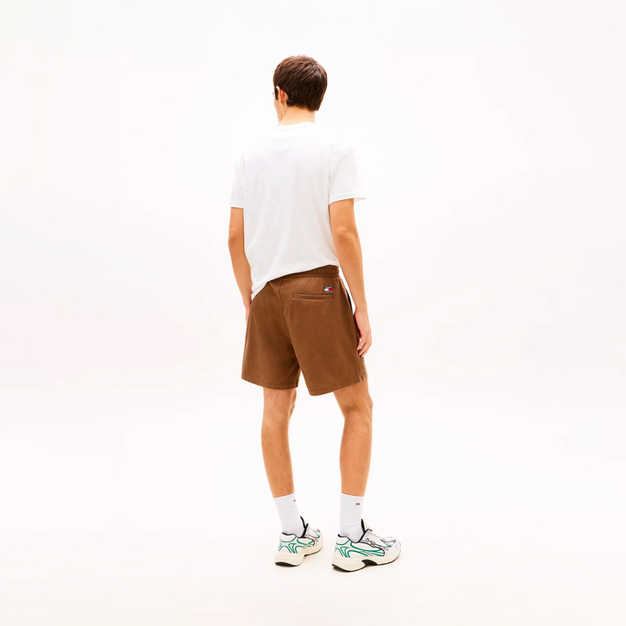 weit-geschnittene-leinenshorts-mit-logo
