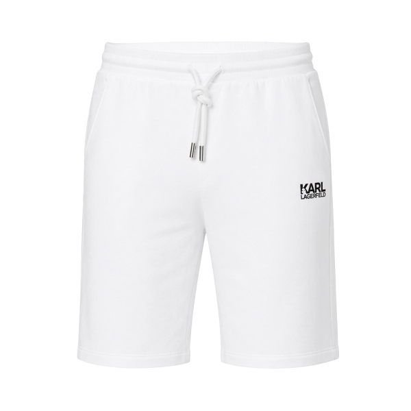Karl Lagerfeld Jeans Pantalons Blanc - Short ajustable avec logo - L - Ref 67 €
