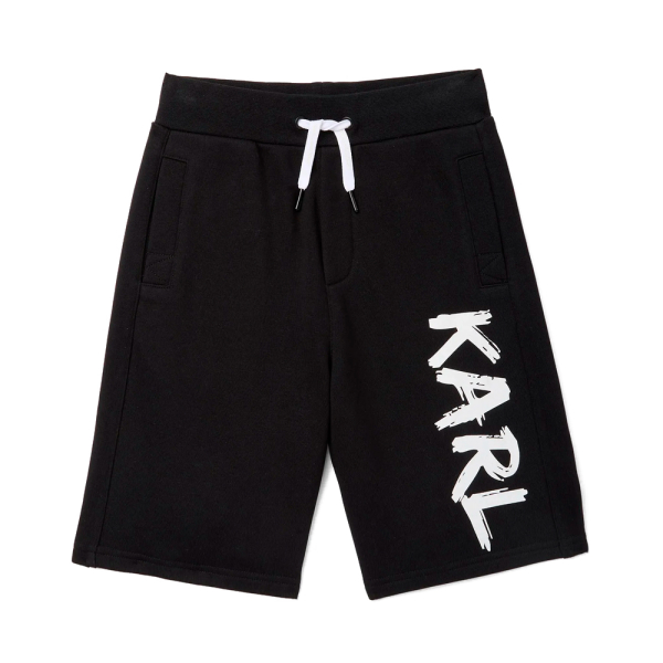 Karl Lagerfeld Maillots de bain Noir - Shorts graffiti pour enfants - 14A - Ref 51 €
