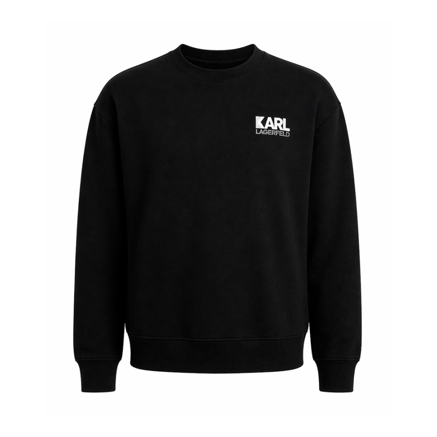 sweat-shirt-a-col-rond-avec-marque
