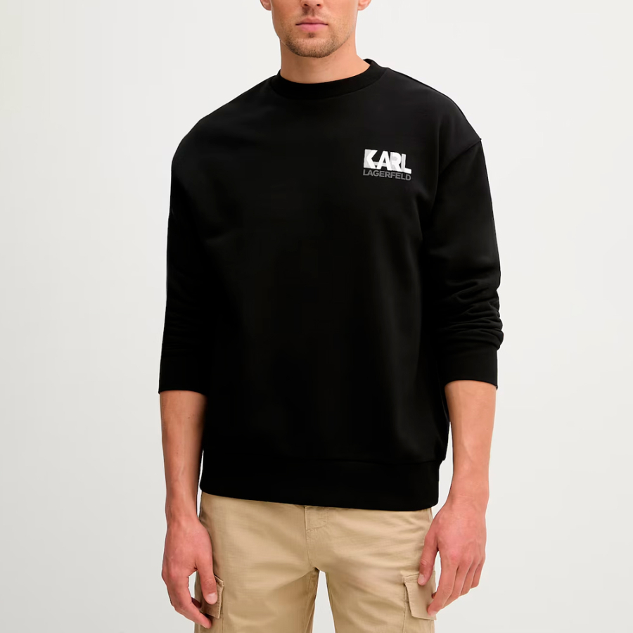 sweat-shirt-a-col-rond-avec-marque