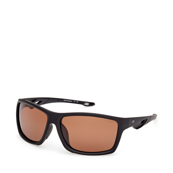 Skechers Lunettes de soleil SE00186 - 64 Noir- Ref 60 €