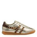 GOLD/LEOPARD/DARK BROWN