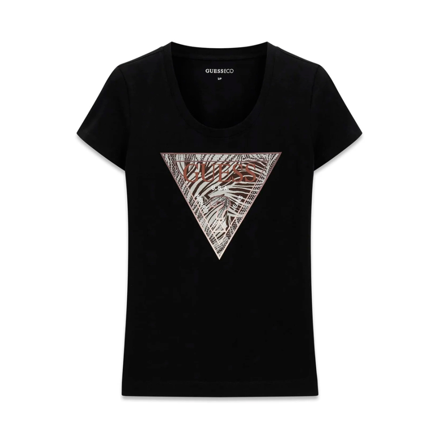 t-shirt-with-zebra-print-triangle-logo t-shirt-with-zebra-print-triangle-logo