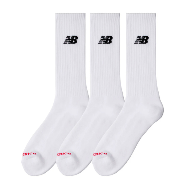 New Balance Chaussettes Blanc - LOT DE 3 CHAUSSETTES MONO-MURALES POUR TOUS LES JOURS - M - Ref 18 €