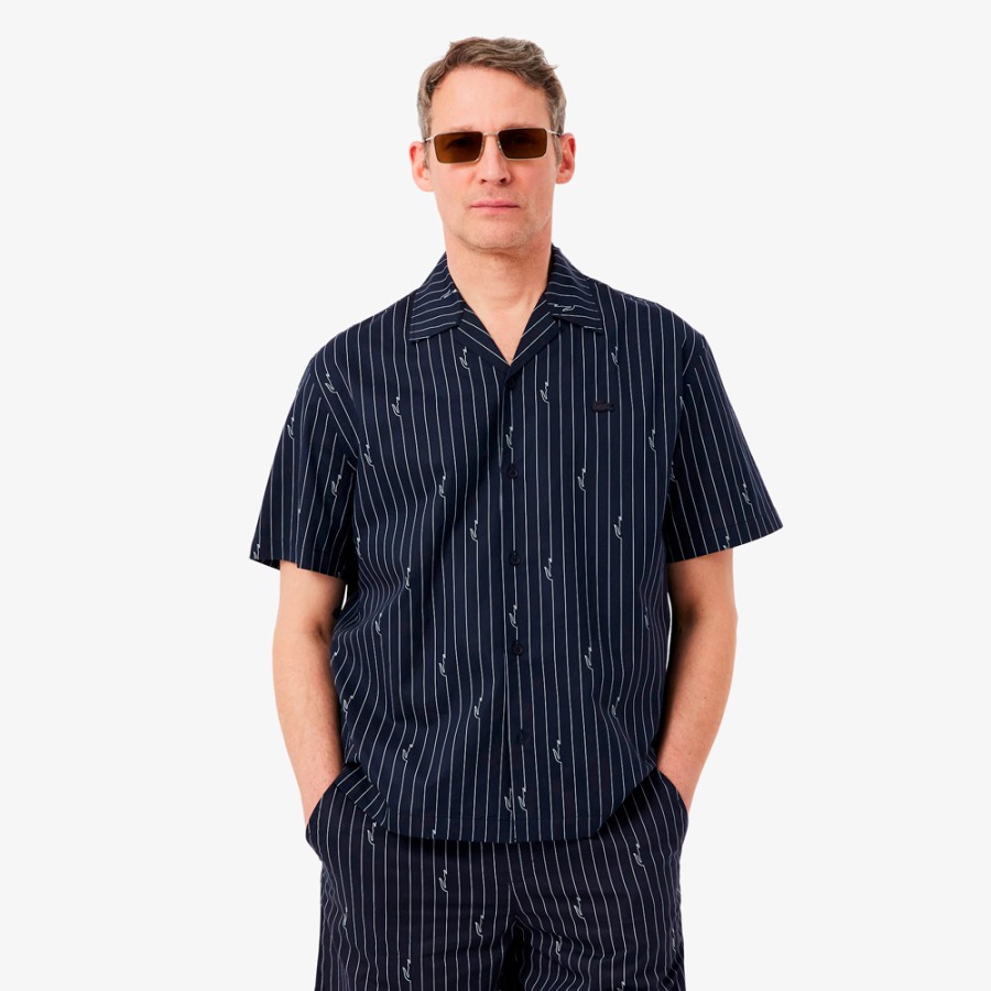 camisa-de-corte-holgado-de-sarga-estampada