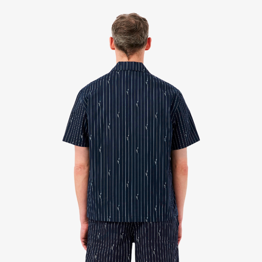 locker-sitzendes-hemd-aus-bedrucktem-twill locker-sitzendes-hemd-aus-bedrucktem-twill