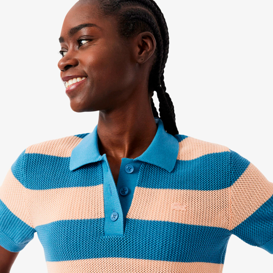 striped-mesh-knit-polo-neck-sweater striped-mesh-knit-polo-neck-sweater