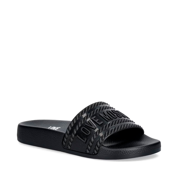 Love Moschino JA28342G0OI22000 Infradito - 36 Nero- Ref.