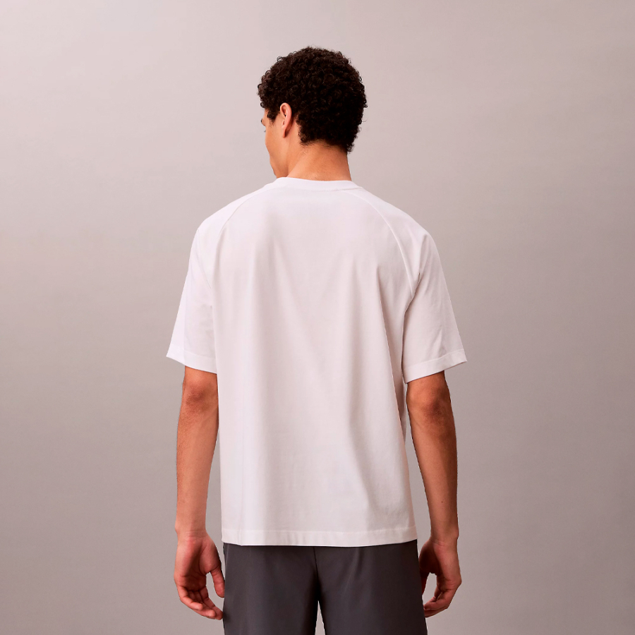 t-shirt-de-sport-en-melange-de-coton-technique t-shirt-de-sport-en-melange-de-coton-technique