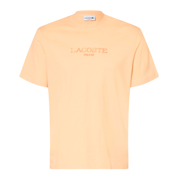 Lacoste T-shirts Orange - T-SHIRT EN MAILLE ROND - XL - Ref 49 €