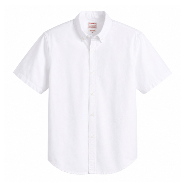 Levis T-shirts Blanc - Chemise authentique boutons - XL - Ref 59 €