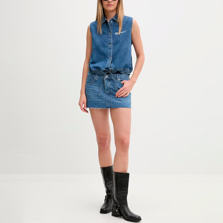 klj-jeanshemd-mit-krawatte-b2w11024 klj-jeanshemd-mit-krawatte-b2w11024