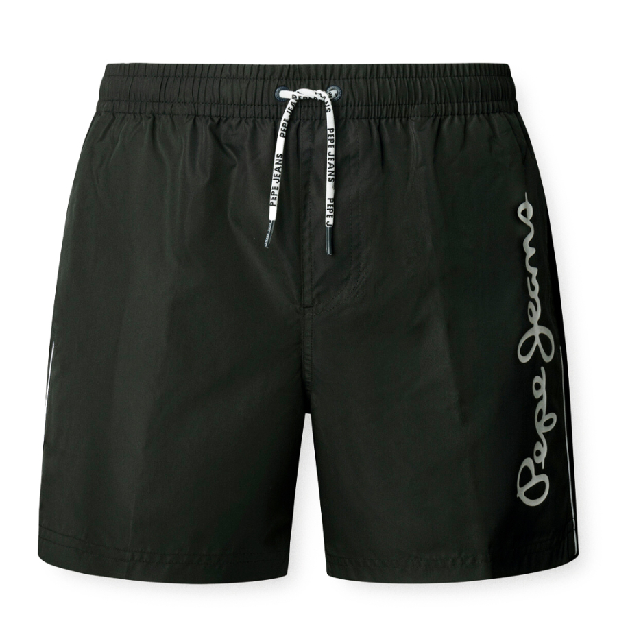 printed-logo-bermuda-swim-trunks printed-logo-bermuda-swim-trunks