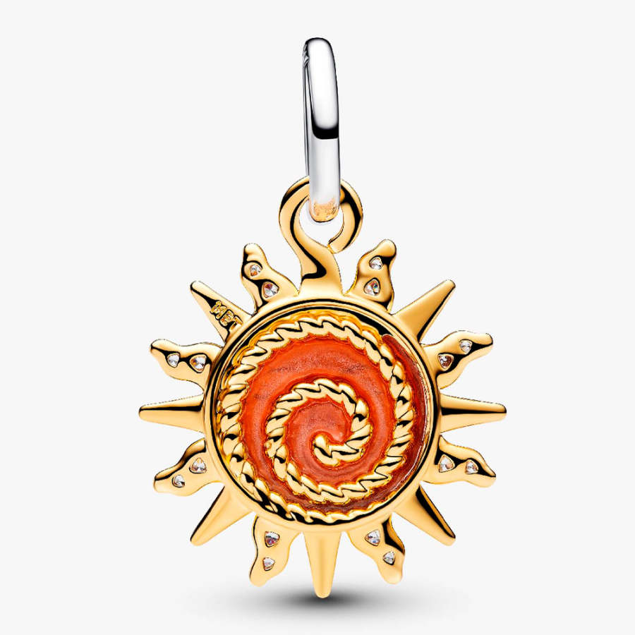 charm-colgante-sol-remolino-en-dos-tonos-764703c01 charm-colgante-sol-remolino-en-dos-tonos-764703c01