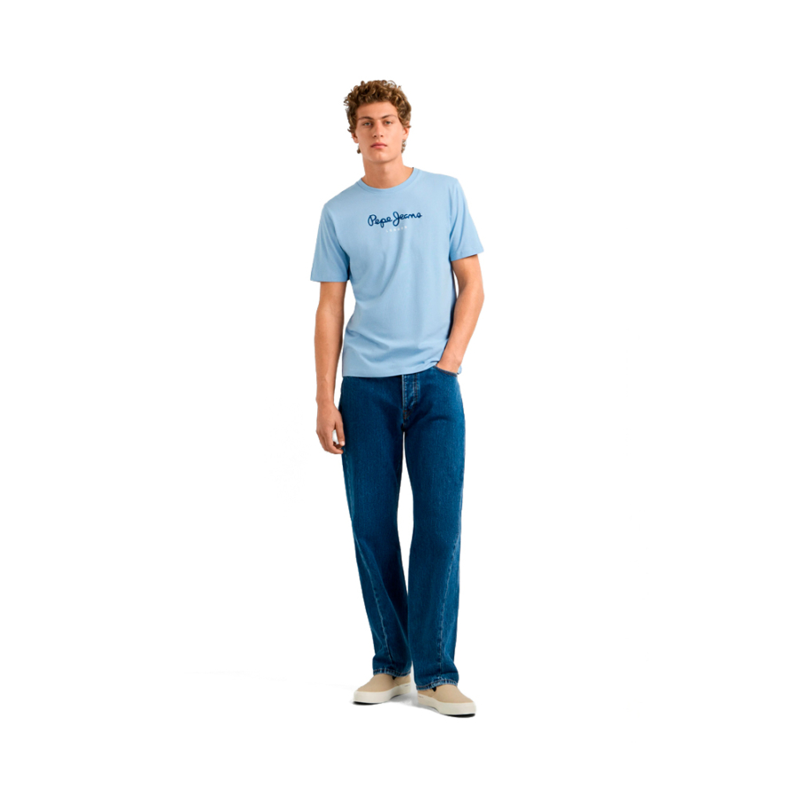 t-shirt-a-logo-imprime-coupe-classique t-shirt-a-logo-imprime-coupe-classique