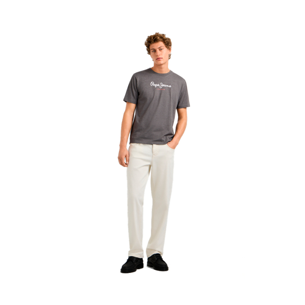 Pepe Jeans T-shirts hauts et polos Gris - T-shirt logo imprim coupe classique - S - Ref 26 €