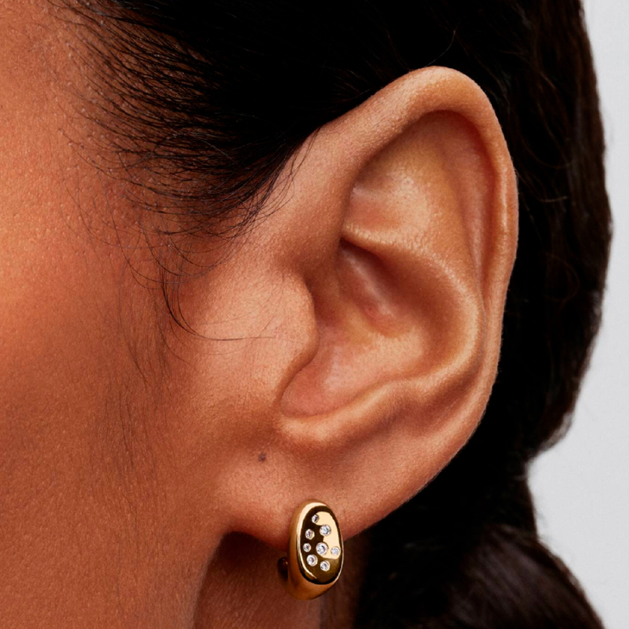 organic-shaped-stud-earrings-with-set-gems-264661c01 organic-shaped-stud-earrings-with-set-gems-264661c01