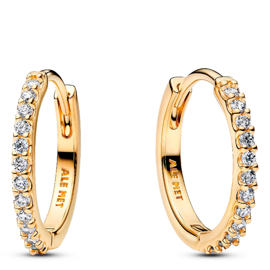 pendientes-de-aro-mini-brillantes-264649c01 pendientes-de-aro-mini-brillantes-264649c01