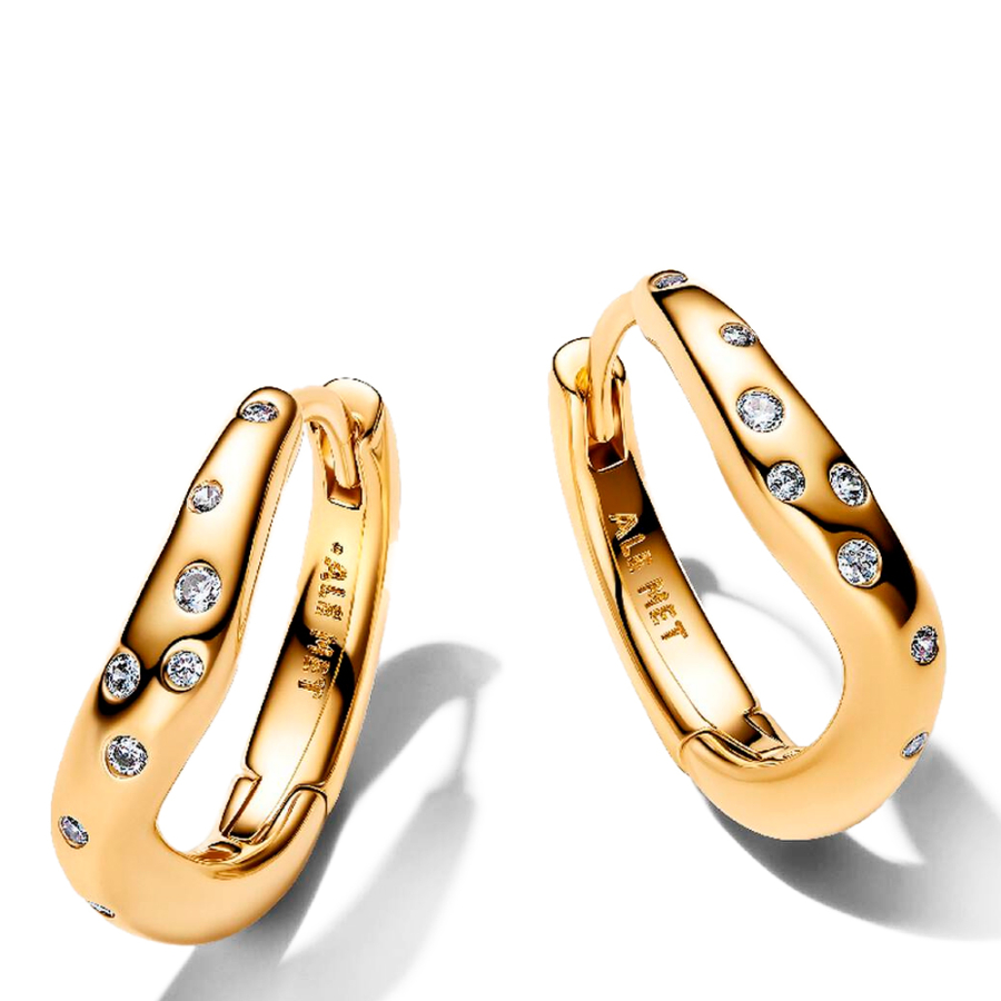 pendientes-de-aro-forma-organica-con-gemas-engastadas-264663c01 pendientes-de-aro-forma-organica-con-gemas-engastadas-264663c01