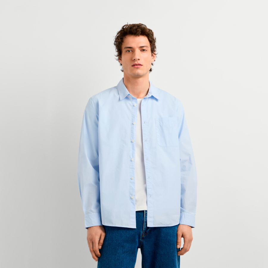 camicia-in-popeline-a-vestibilita-regolare camicia-in-popeline-a-vestibilita-regolare