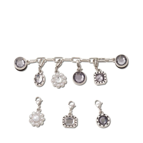 Crocs accessoire de chane rglable - U Argent- Ref 16 €