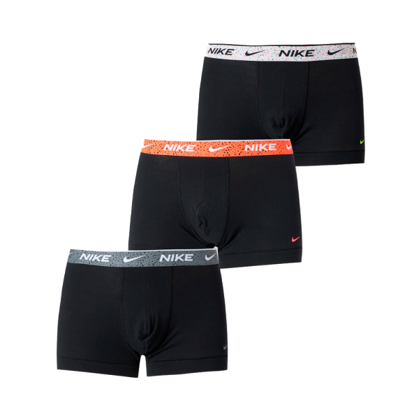 Nike Underwear Sous-vtements Noir - Lot de 3 boxers essentiels en coton stretch - M - Ref 30 €