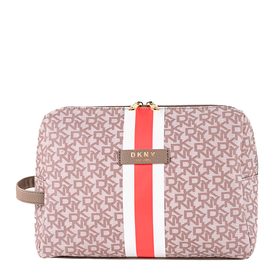 dkny-neceser-6360030-01-vintage-signature-stripe-coral dkny-neceser-6360030-01-vintage-signature-stripe-coral