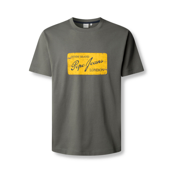 Pepe Jeans T-shirts Vert - T-shirt avec logo imprim - S - Ref 22 €