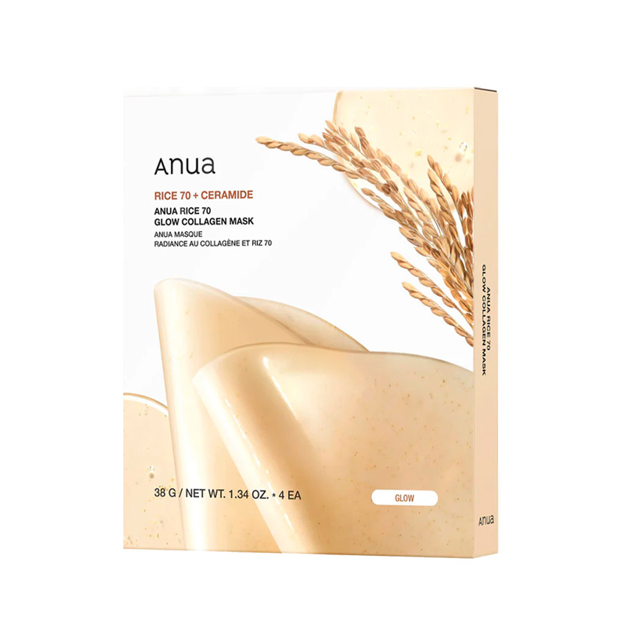 rice-70-glow-collagen-mask-4-units-mascara-facial-iluminadora-pele-de-vidro rice-70-glow-collagen-mask-4-units-mascara-facial-iluminadora-pele-de-vidro