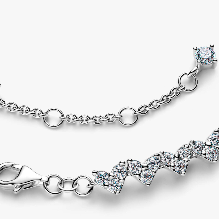 pulsera-corazon-triple-gemas-594390c01 pulsera-corazon-triple-gemas-594390c01
