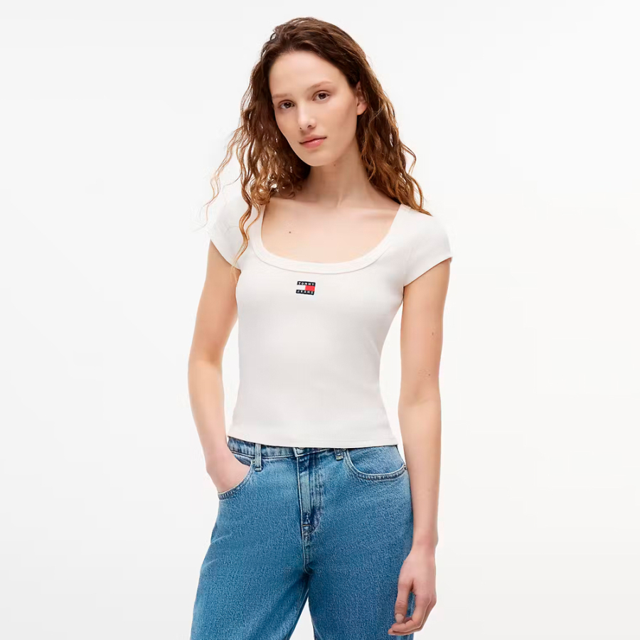 t-shirt-con-distintivo-a-coste-sottile t-shirt-con-distintivo-a-coste-sottile