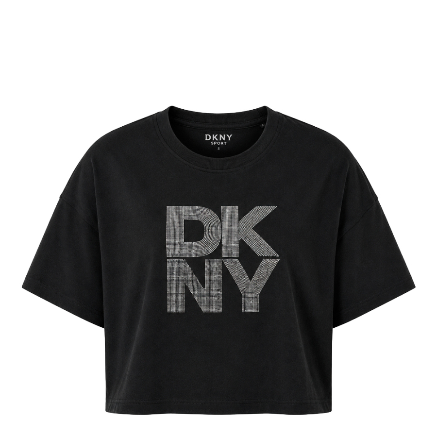 t-shirt-con-logo-a-strass-ombra t-shirt-con-logo-a-strass-ombra