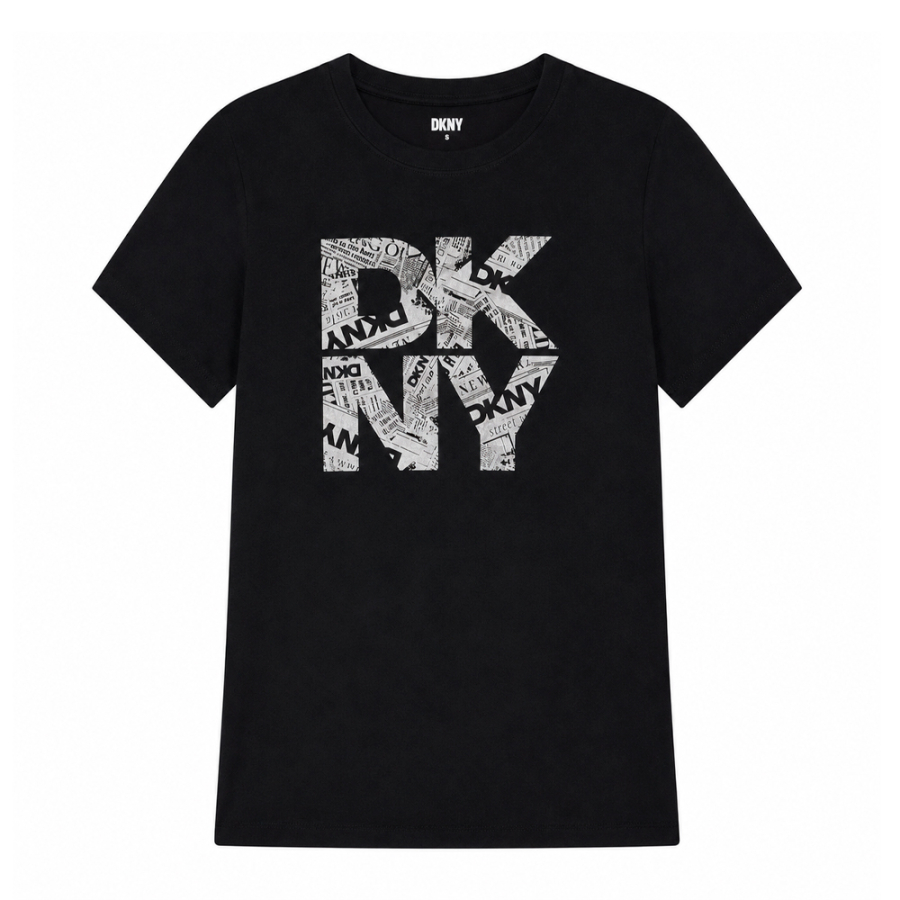 camiseta-newsprint-dkny-stacked-logo