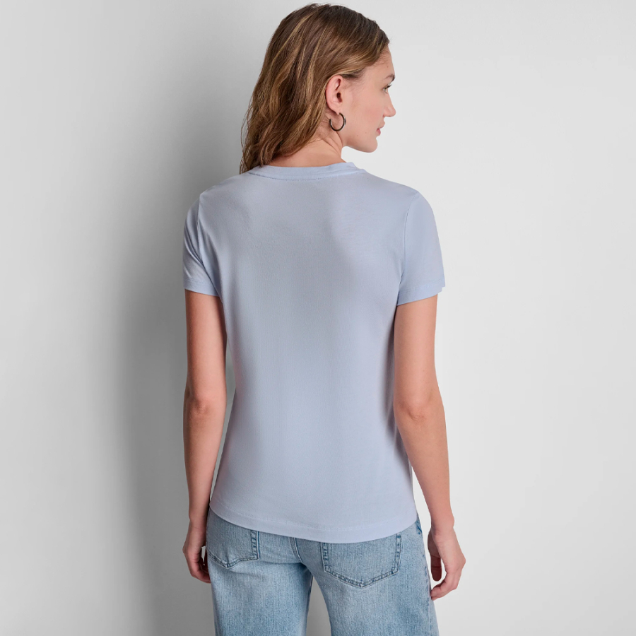 t-shirt-con-logo-di-paillettes-sovrapposte t-shirt-con-logo-di-paillettes-sovrapposte