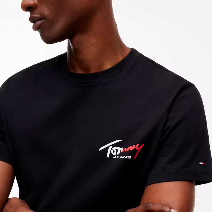 camiseta-slim-de-punto-con-logo camiseta-slim-de-punto-con-logo