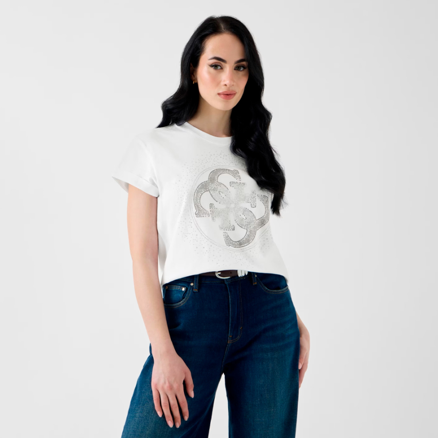 camiseta-com-logotipo-de-strass camiseta-com-logotipo-de-strass