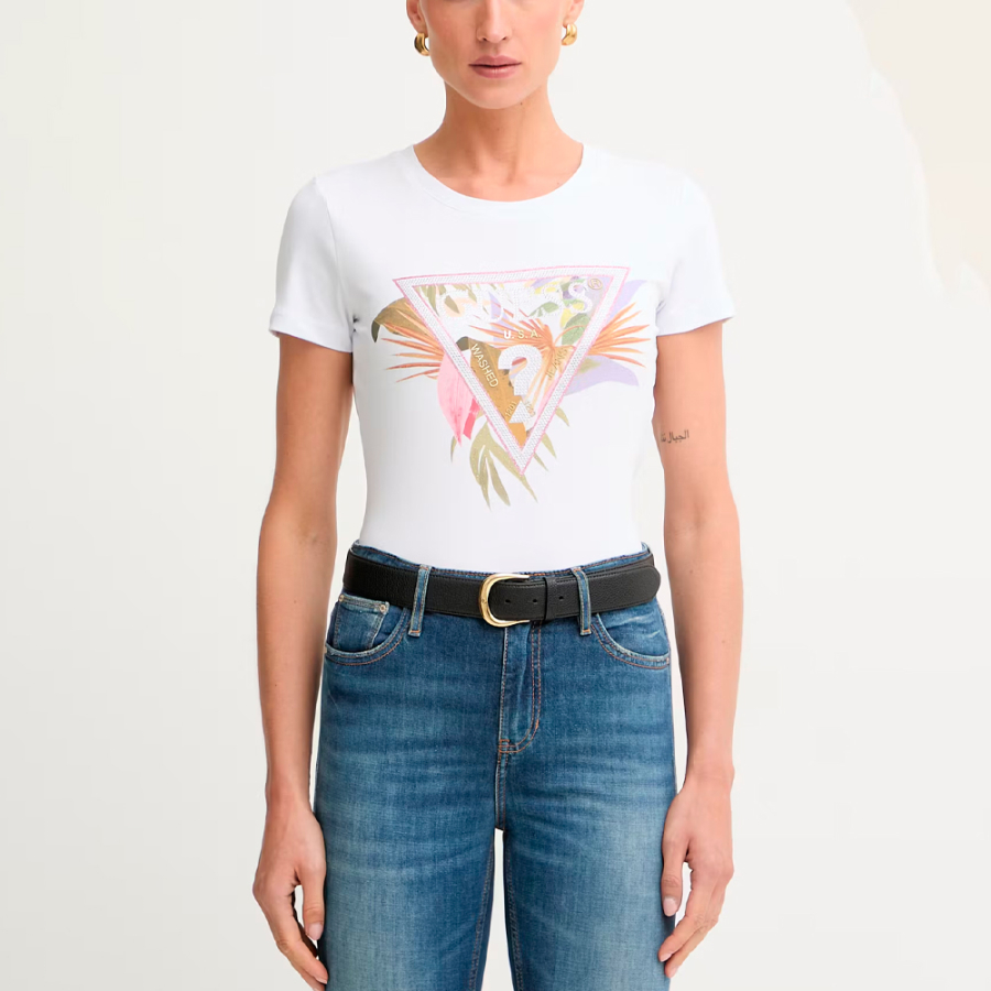 t-shirt-con-logo-in-strass t-shirt-con-logo-in-strass