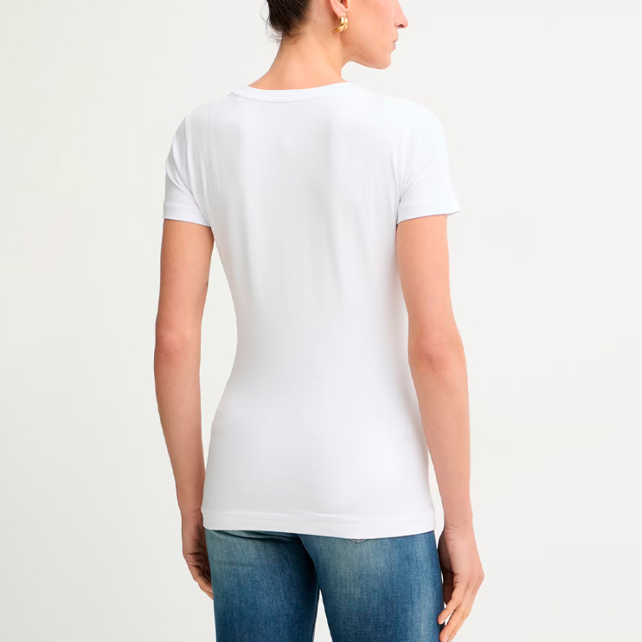 t-shirt-con-logo-in-strass t-shirt-con-logo-in-strass